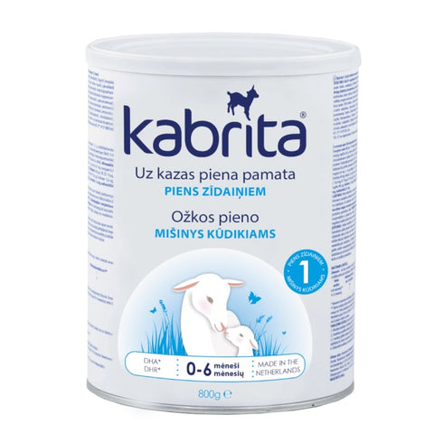 KABRITA Stage 1 Goat Milk Formula, 0-6 Months, 800 g