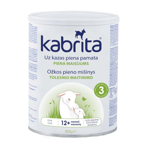 KABRITA Stage 3 Goat Milk Formula, 12+ Months, 800 g