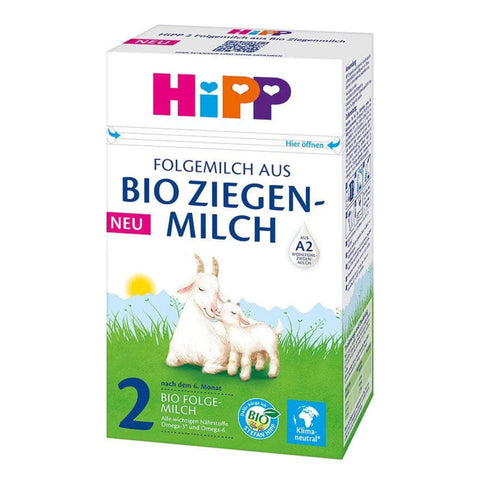 HIPP German Stage 2 Organic Goat Milk Formula, 6-12 Months, 400 g