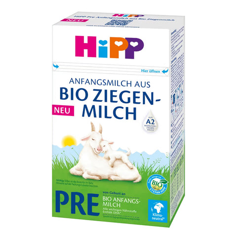 HIPP German PRE Organic Goat Milk Formula, 0-6 Months, 400 g