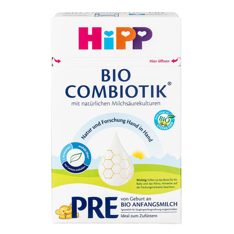 HIPP German PRE Organic Combiotik Formula, 0-6 Months, 600 g
