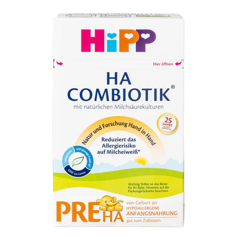 HIPP German PRE HA Organic Combiotik Hypoallergenic Formula, 0-6 Months, 600 g