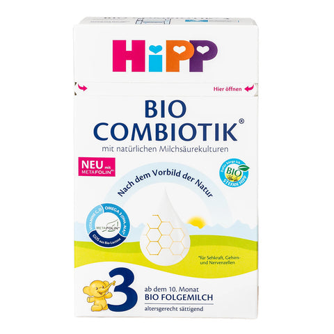 HIPP German Stage 3 Organic Combiotik Formula, 12+ Months, 600 g