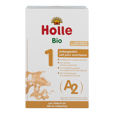 HOLLE A2 Cow Milk Formula, Stage 1, 0-6 Months, 400 g