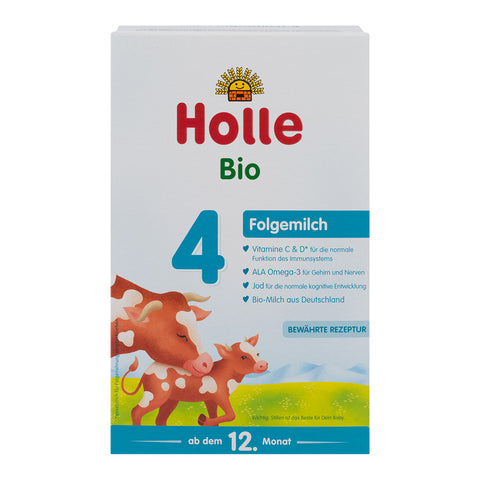 HOLLE Stage 4 Organic Cow Milk Formula, 24+ Months, 600 g
