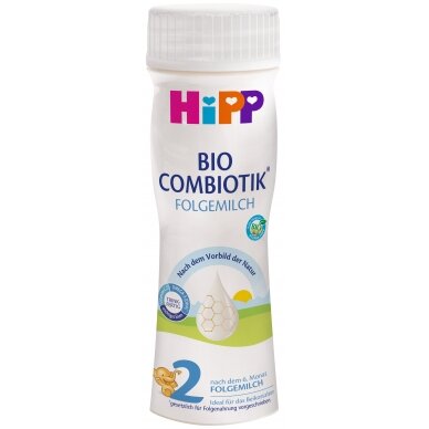 HIPP Stage 2 Combiotik Ready-to-Feed Formula, 6-12 Months, 6 x 200 ml