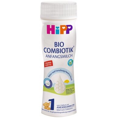 HIPP Stage 1 Combiotik Ready-to-Feed Formula, 0-6 Months, 6 x 200 ml