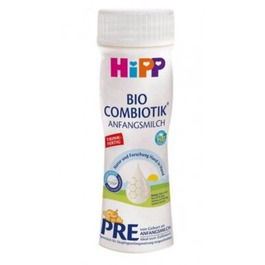 HIPP Stage PRE Combiotik Ready-to-Feed Formula, 0-6 Months, 6 x 200 ml
