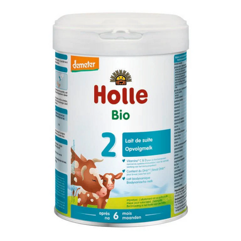HOLLE Dutch Stage 2 Cow Milk Formula, 6-12 Months, 800 g